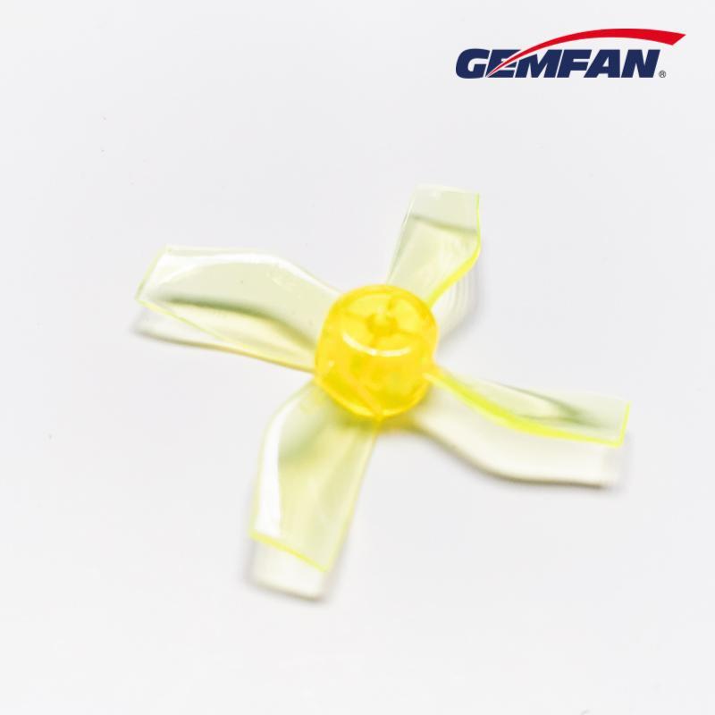 Gemfan 1220-4 31mm 1.2 4-Blade Racing Whoop Propellers with 1mm Shaft (4CW + 4CCW) - Great for Micro Drones