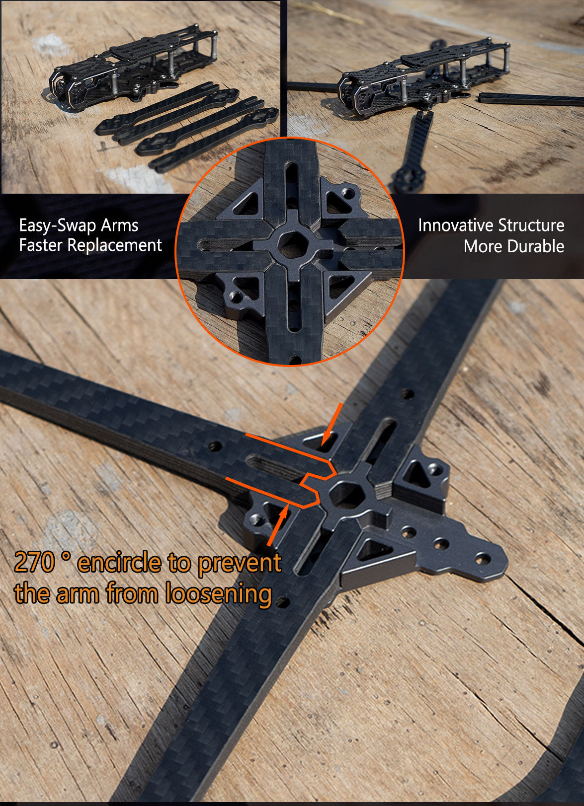Axisflying Manta 5 Premium True X Lightweight Frame Kit