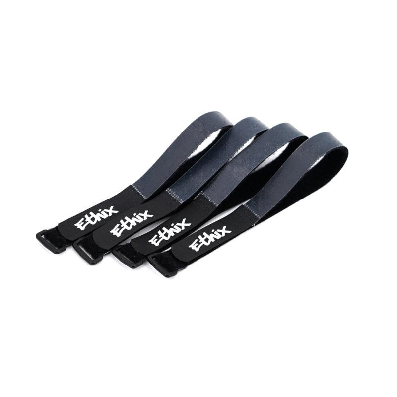 TBS ETHIX V2 400mm GoPro Straps - Set of 4 with Enhanced Grip