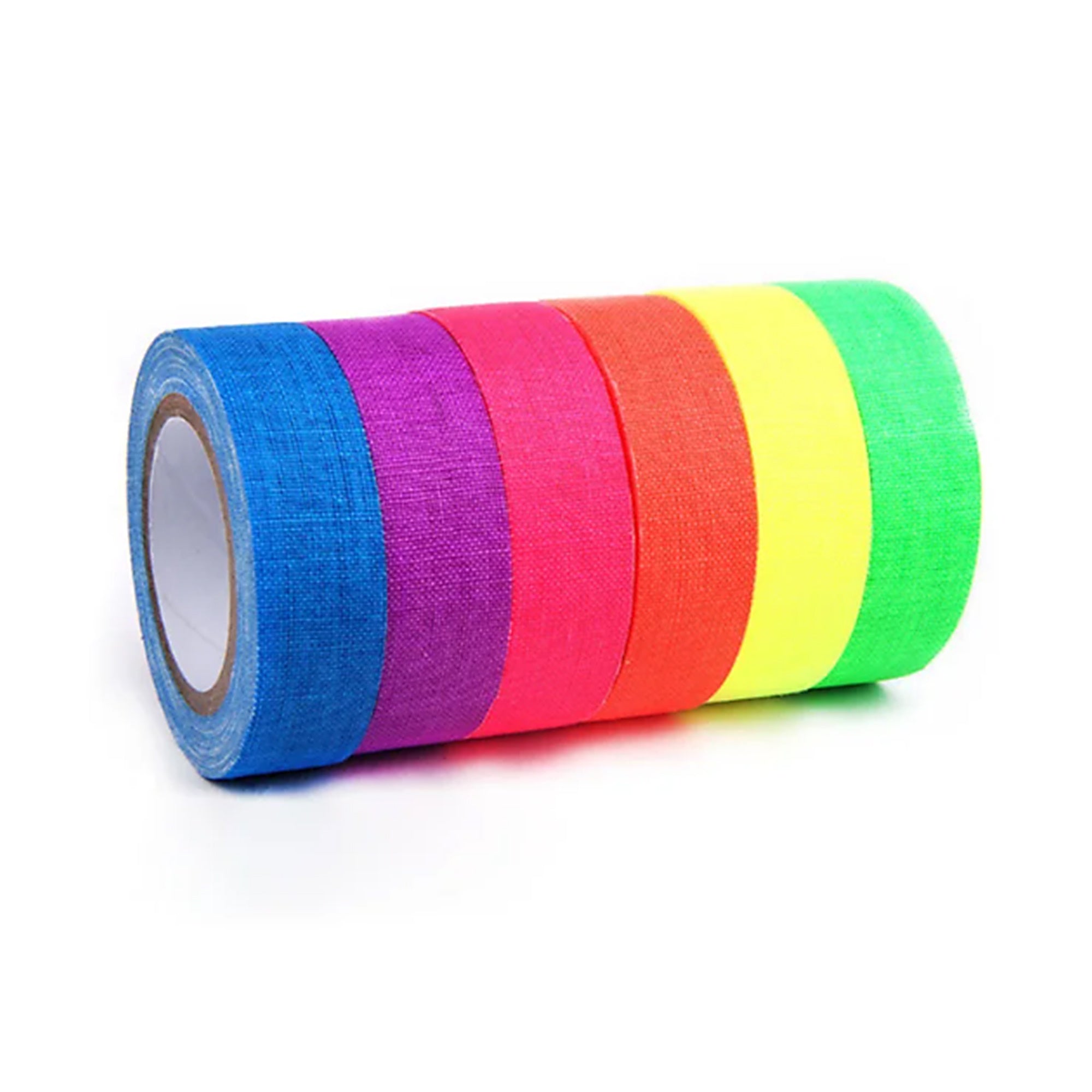15mm Fluorescent UV Textile Adhesive Tape, 5-Meter Roll