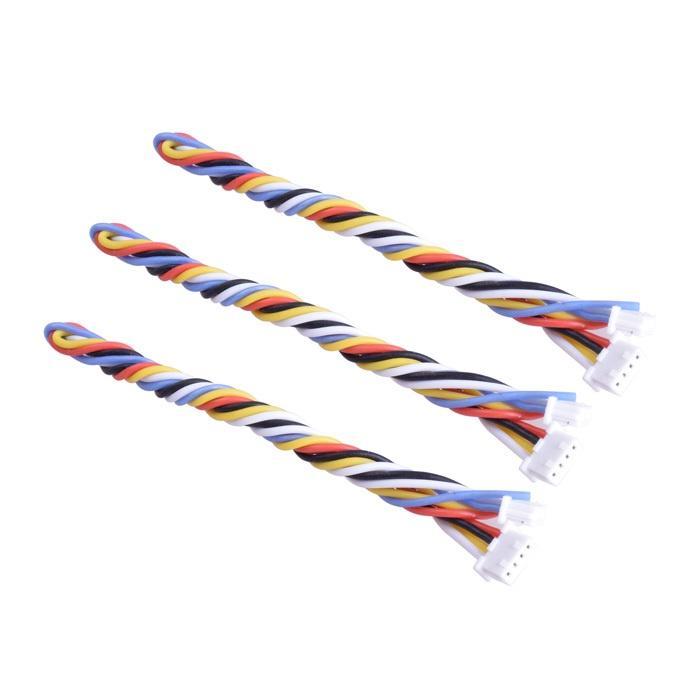 Hot Sale! RunCam Swift 2/Owl 2 Replacement Silicone Cable & R-XSR Plug Set (3-Pack)