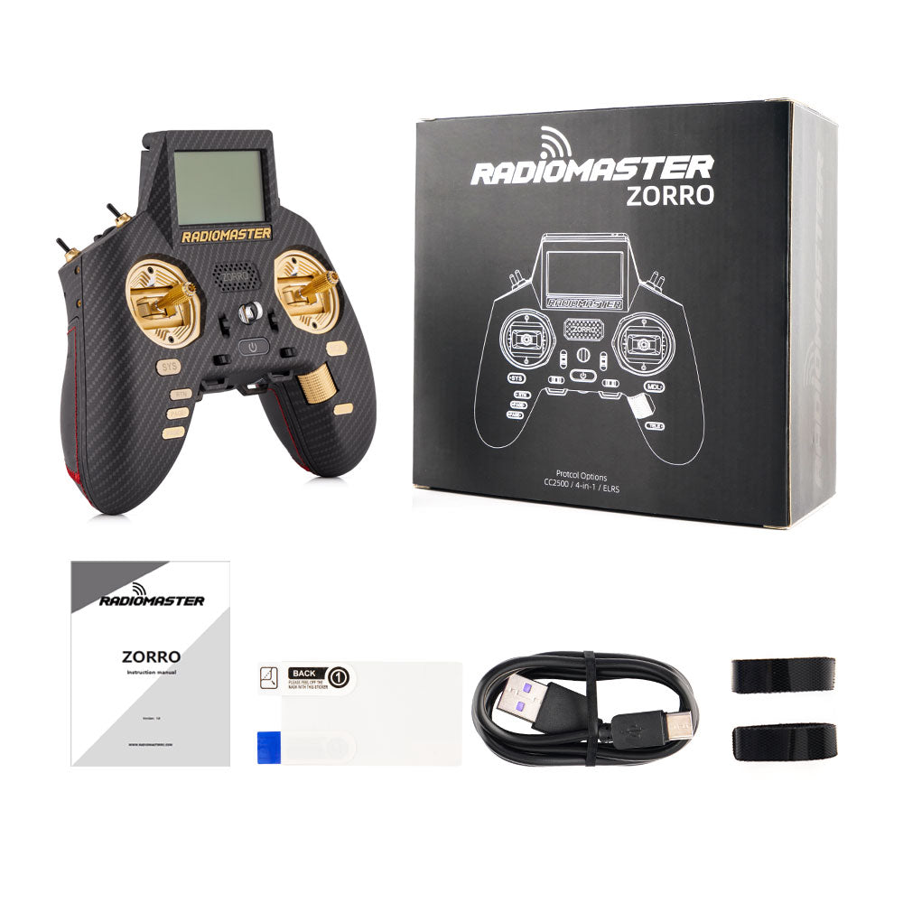 Hot Deal: Radiomaster Zorro Max Radio Controller (Batteries Not Included)