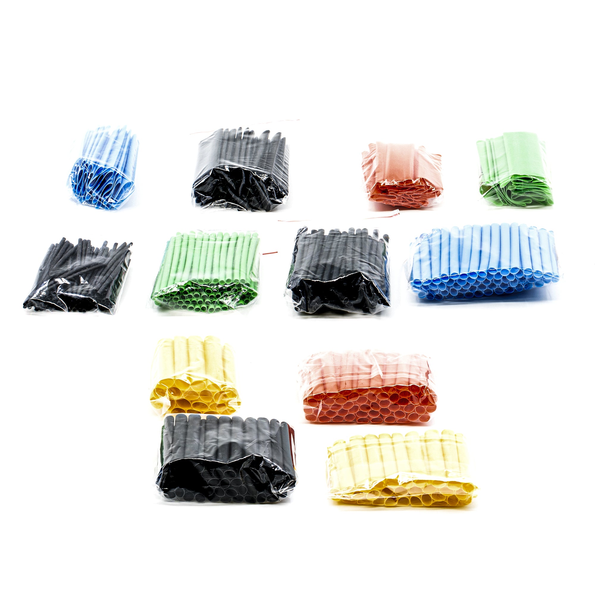 Hot Deal! 530 - piece Assorted Heat Shrink Tubing Pack, 100g
