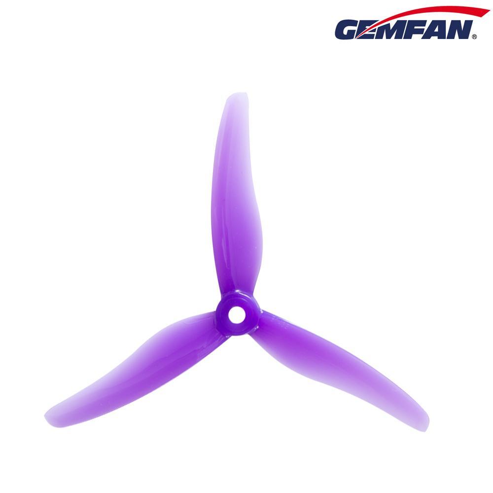 Hot Deal! Gemfan Hurricane 5.1-Inch Tri-Blade 51433 Propellers (2 CW + 2 CCW) for Drones