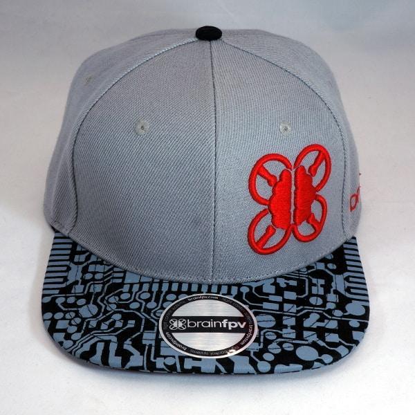 High - Quality BrainFPV Embroidered Snapback Cap with Circuit Print