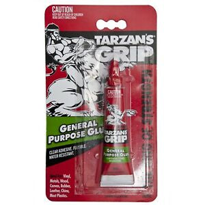 Tarzan's Grip 20g Shockproof Super Glue - Ideal for Multiple Uses