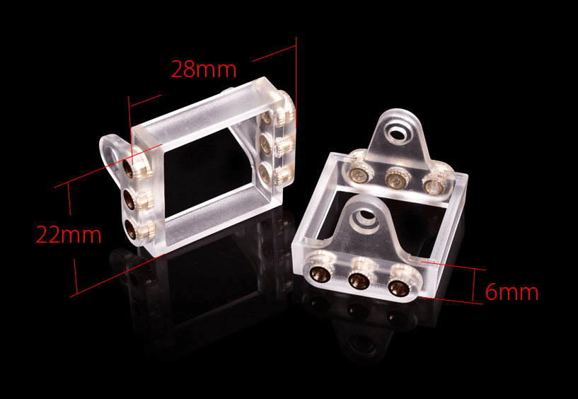 Hot Deal: 2-Piece RunCam Micro Sparrow 2 Pro/Micro Eagle Bracket Conversion Kit