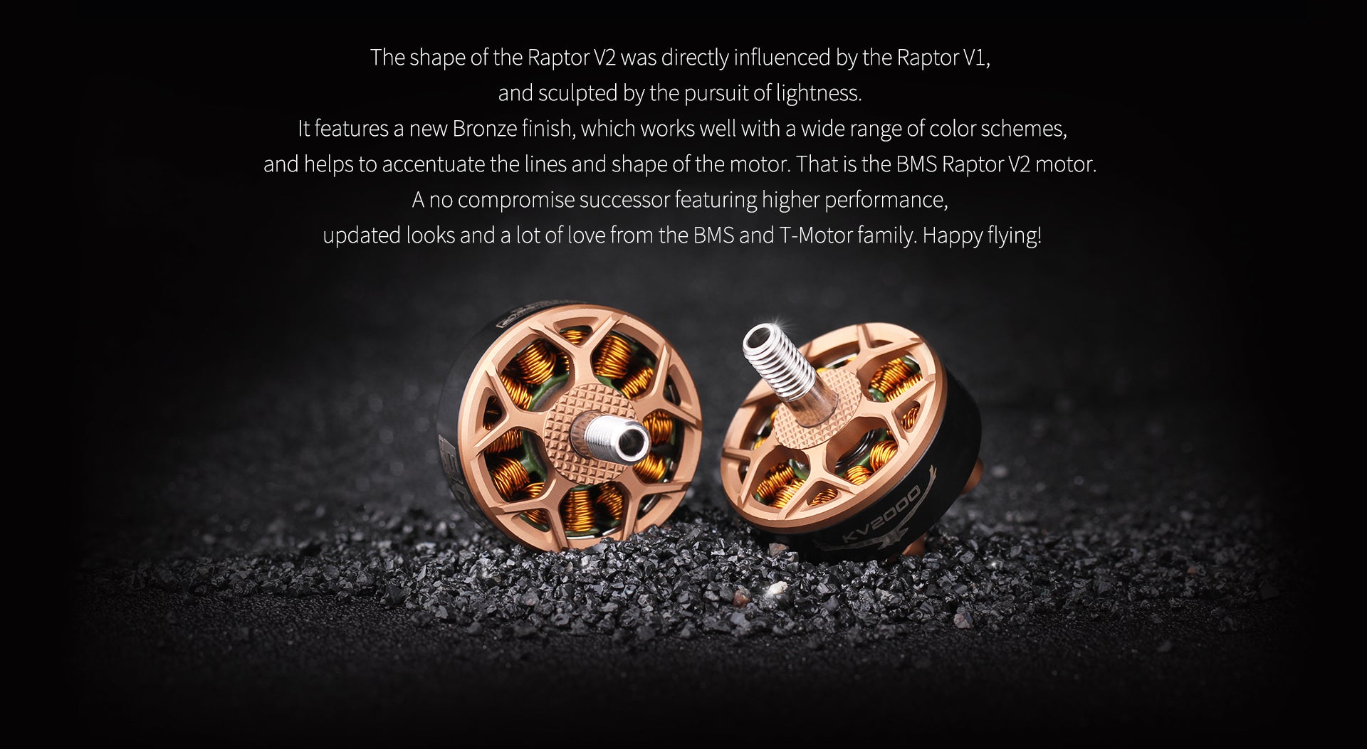 T-Motor BMS Racing V2 2306.5 2000kv Motor - 1pc, Great Deal!