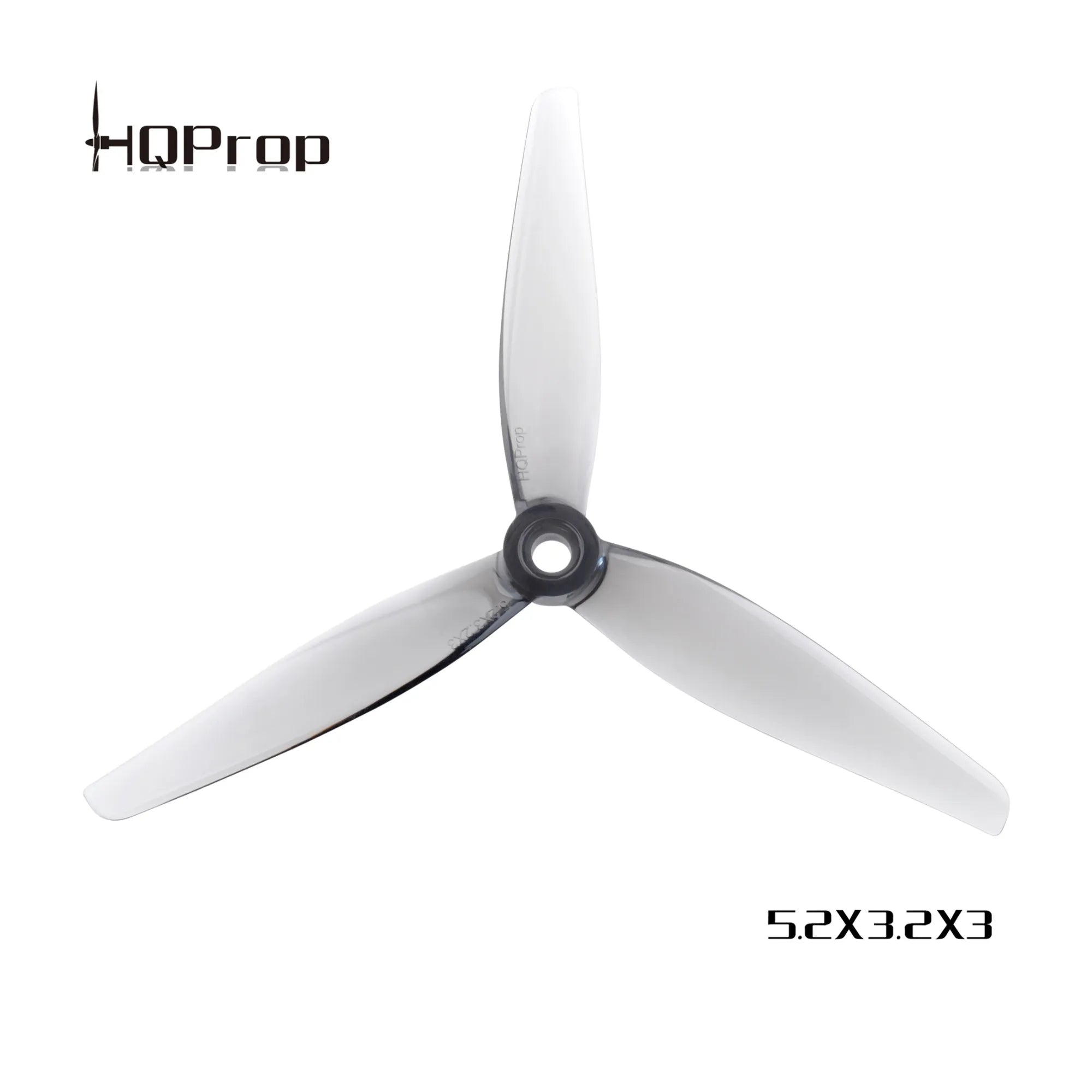 HQProp 5.2-Inch 3-Blade Polycarbonate Propellers (2 CW + 2 CCW)