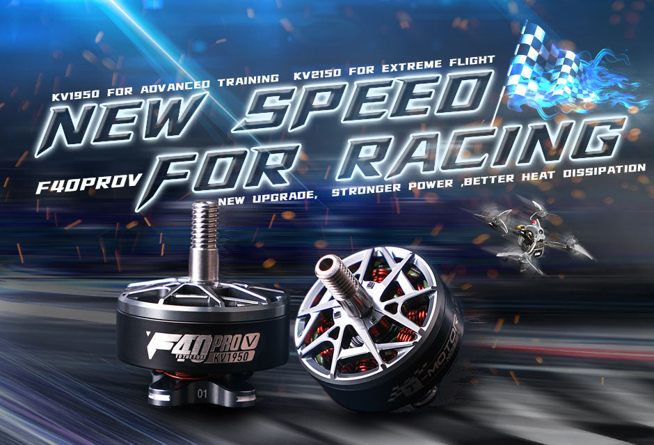T-Motor F40 Pro V 2306 Motor - 1950KV/2150KV, Ideal for Smooth Flights
