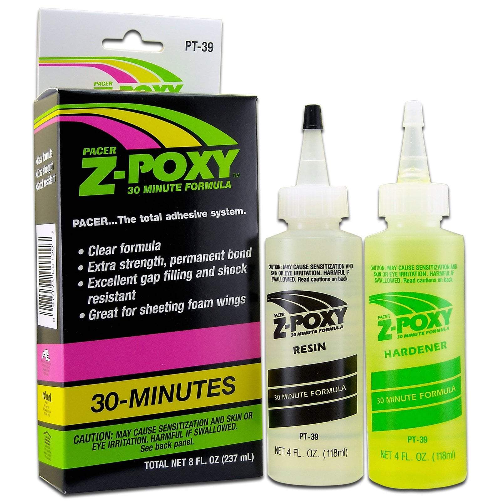 ZAP PT39 Z-Poxy 30 Minute 8oz High-Strength Epoxy Adhesive for Various Uses