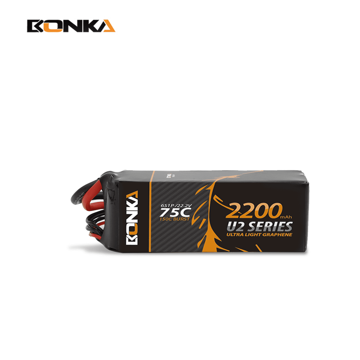 Bonka 2200mAh 6S 22.2V 75C Lipo Battery - Great Deal!