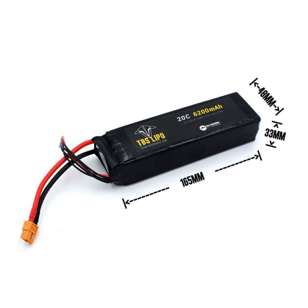 TBS Caipirinha 2 4S 6200mAh High - Performance Lipo Battery [DG]