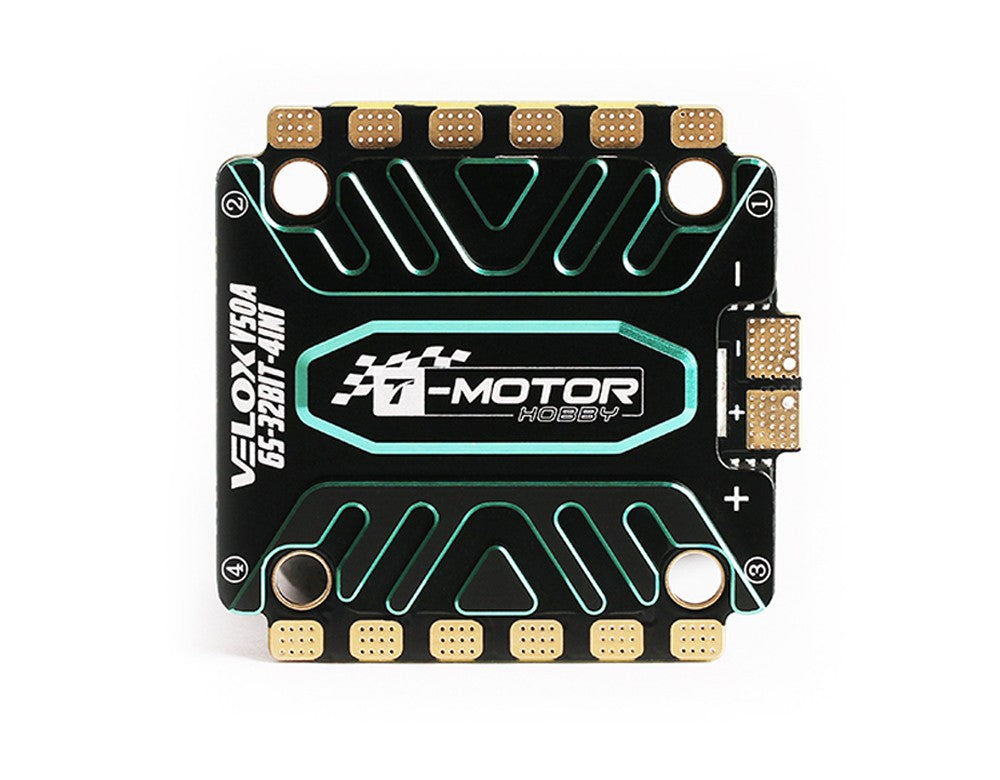 T-Motor Velox 6S 50A 4-in-1 ESC with BLHeli_32 and Enhanced Heatsink