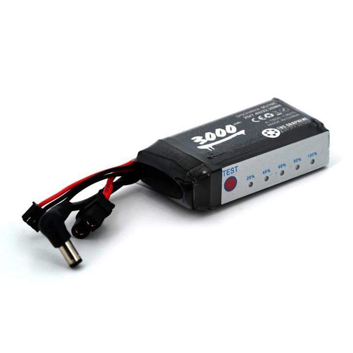 TBS Graphene 2S 3000mAh High - Capacity FPV Goggle Battery [DG]