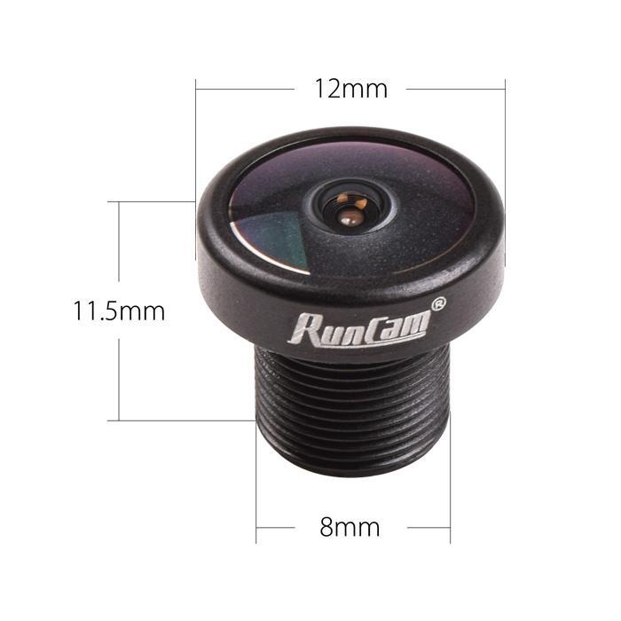 2.1mm M8 Replacement Lens with 160° FOV for RunCam Micro Swift and Sparrow