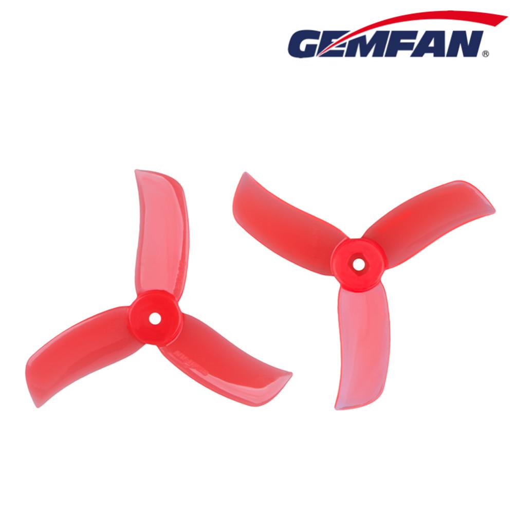 Gemfan Hulkie 2040 3-Blade Durable Propellers: 4CW + 4CCW for High-Speed Racing