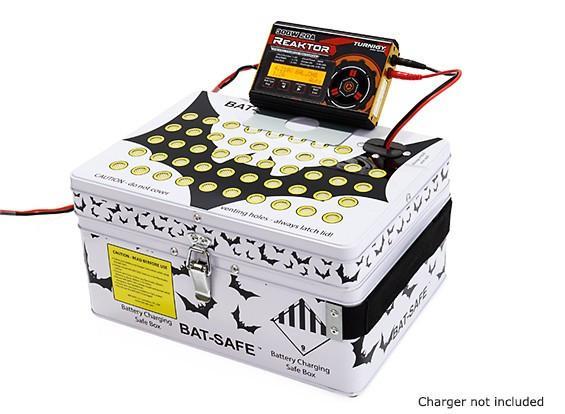 Bat-Safe Li-Po Battery Charging & Storage Safe Box (Standard Size) - Must-Have for RC Enthusiasts