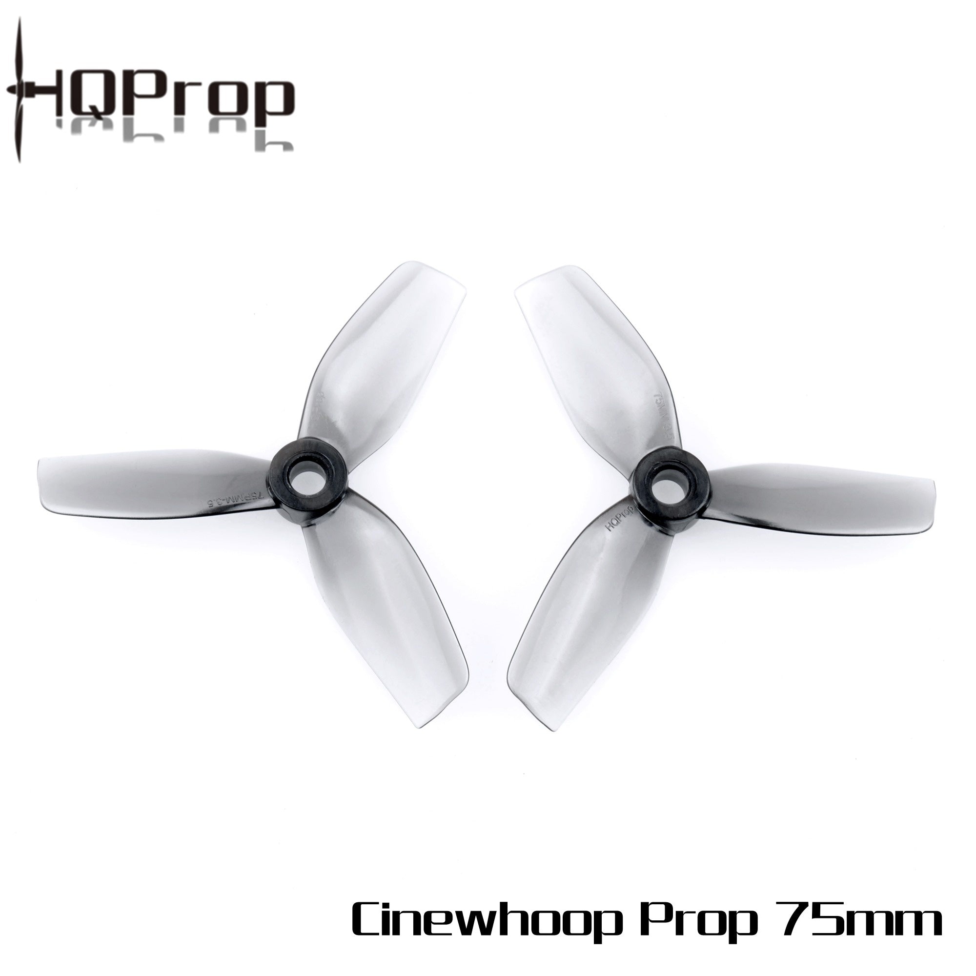 Great Deal! HQPROP 75mmx3 3-Blade CineWhoop Propellers Set (2CW+2CCW)