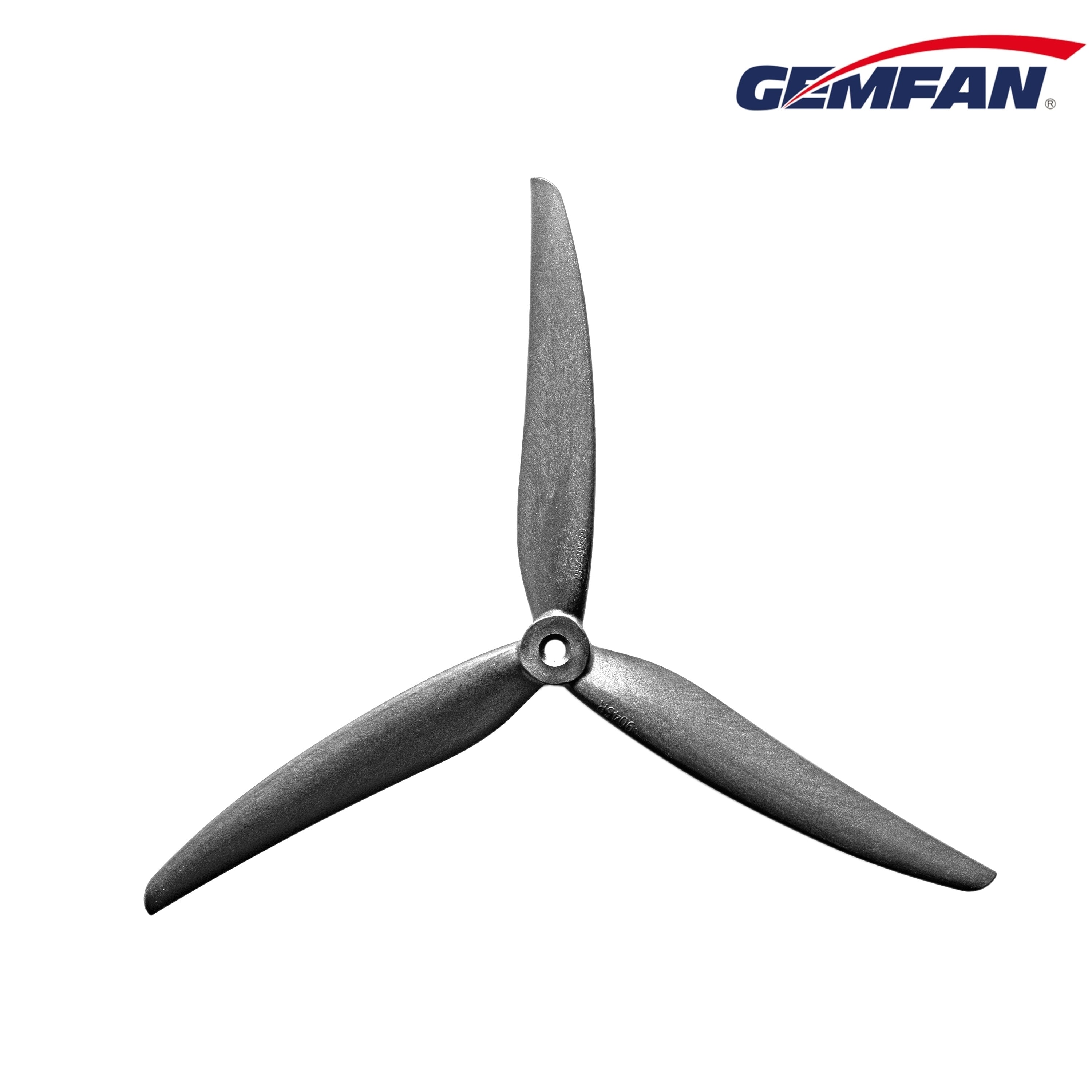 Gemfan CL Cinelifter 9045 3-Blade Carbon Nylon Propellers (1CW+1CCW) - Ideal for Cinematic Shots