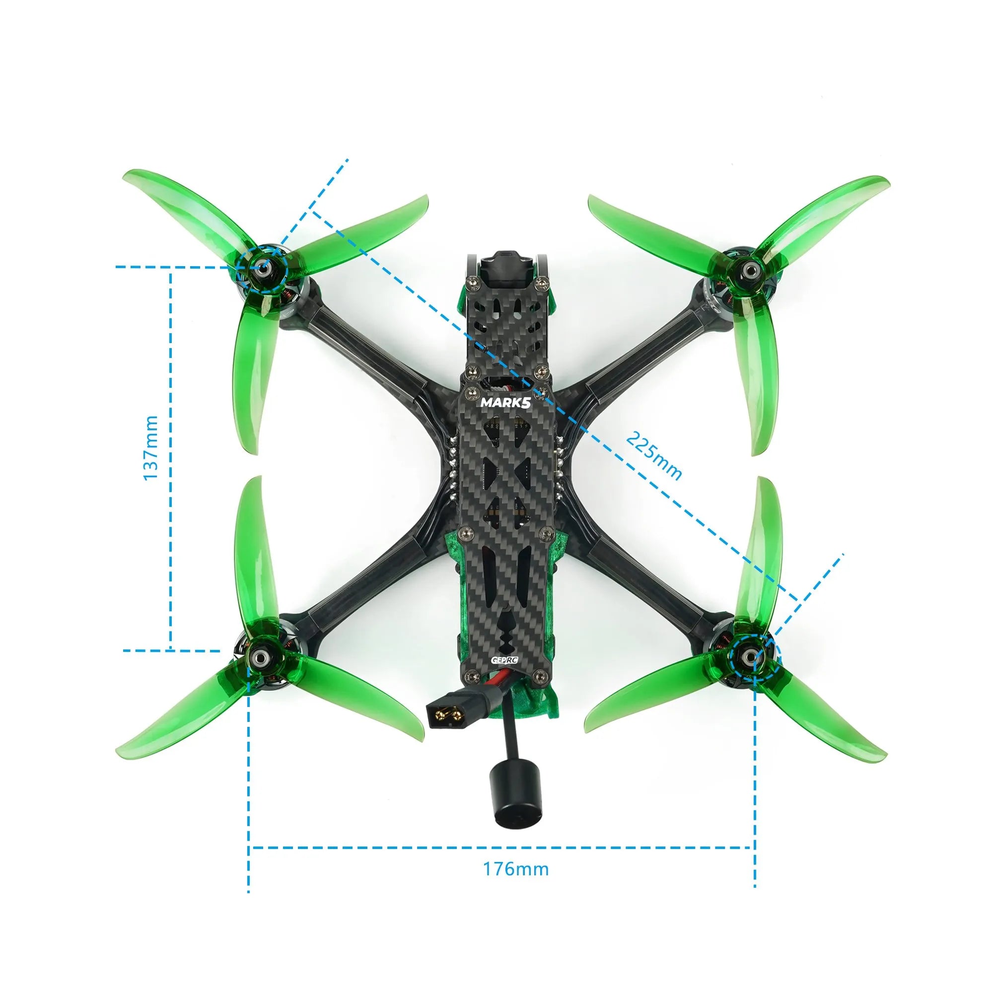 GEPRC MARK5 HD O3 Freestyle FPV Quadcopter - High - Performance PNP Drone