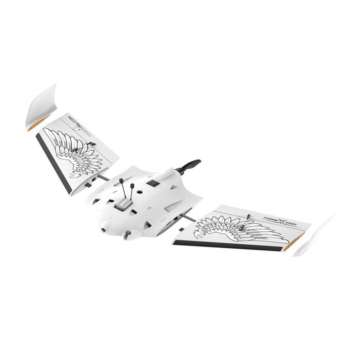 SonicModell AR Wing Pro White Falcon 1000mm EPP FPV RC Flying Wing with Stylish Design