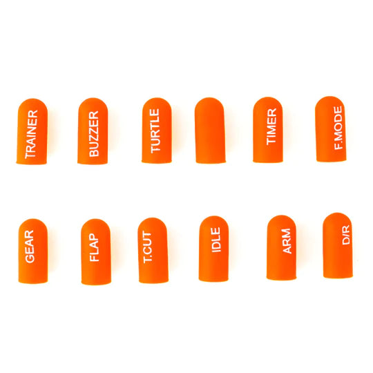 Radiomaster 12-Piece Labelled Silicone Switch Cover Set for All Radios