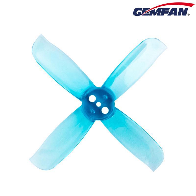 Gemfan Hulkie 2036 4-Blade 3-Hole Propellers Pack (8 Pcs, CW/CCW) - Durable for Racing