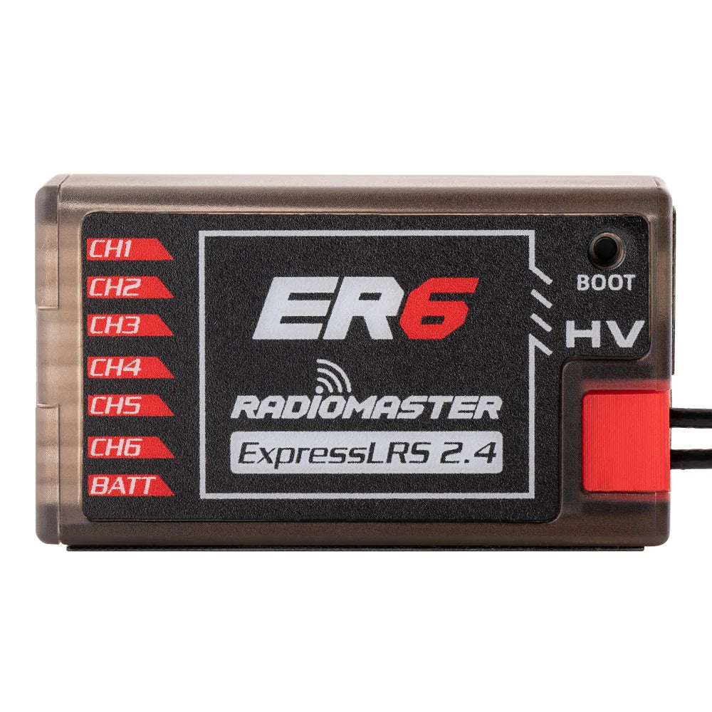 2.4GHz RadioMaster ER6 ELRS High-Performance PWM Receiver for Fixed-Wing