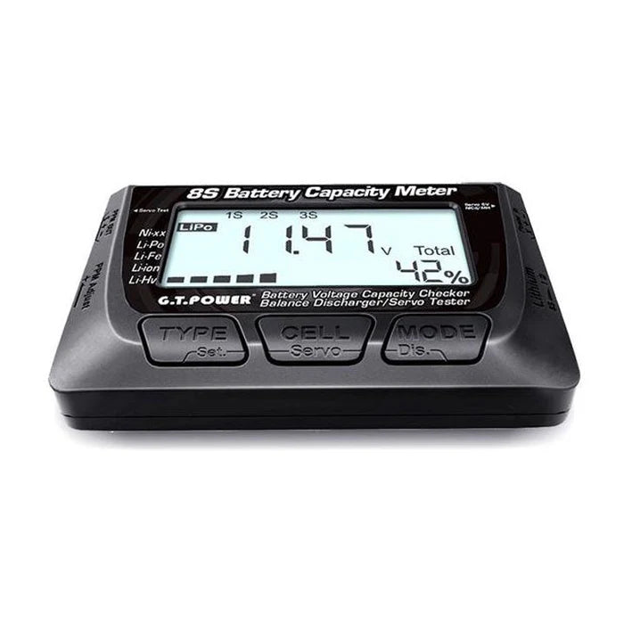 GT Power 1S - 8S Battery Cell Checker with Balancing Function, a Must - Have!