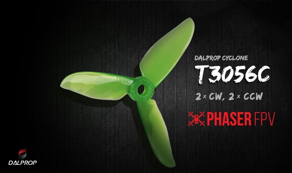 Hot Sale! Dal Prop Cyclone T3056c 3-Inch Propellers (6CW + 6CCW)