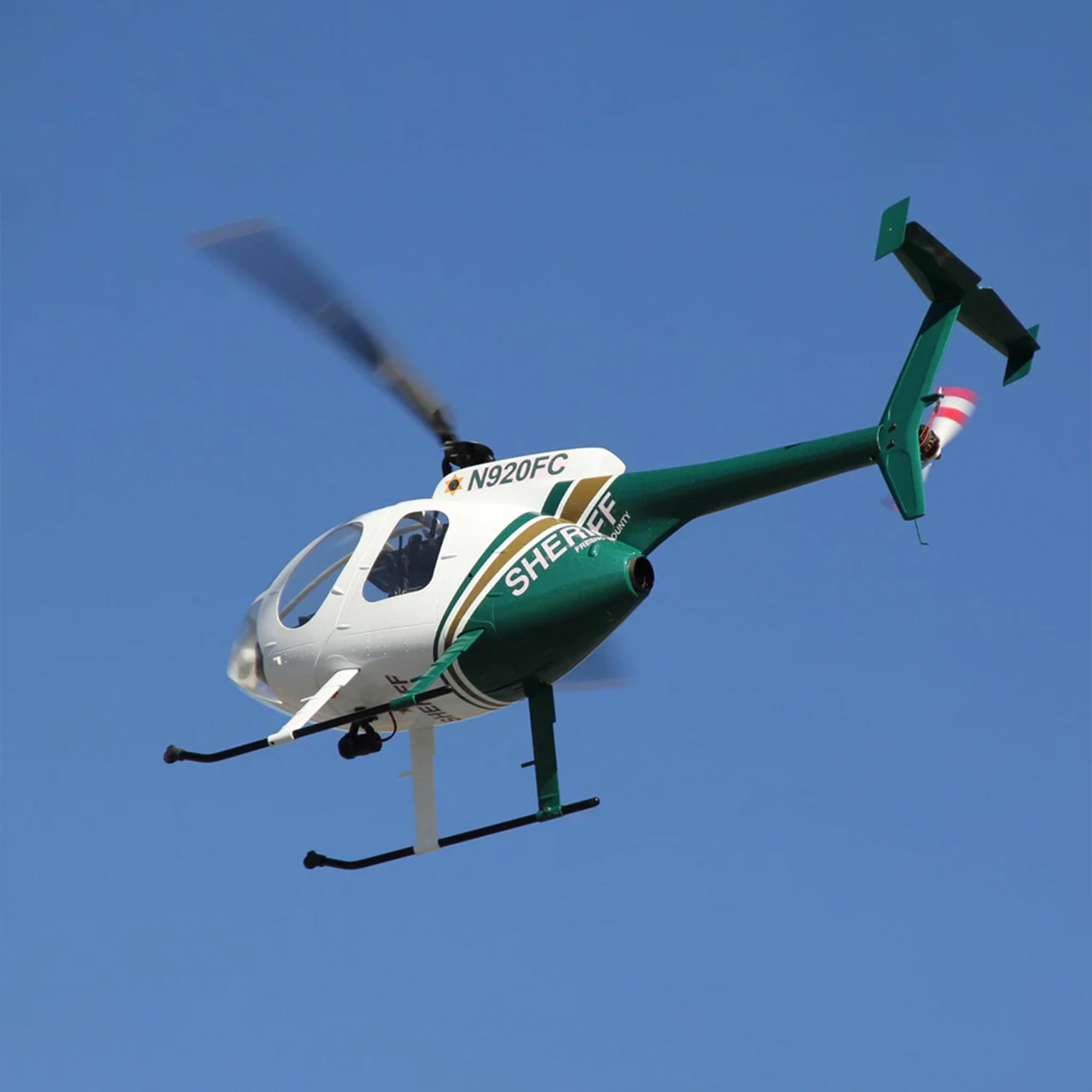 RotorScale 470-Size MD-500E GPS-Stabilized Super Scale Police Helicopter