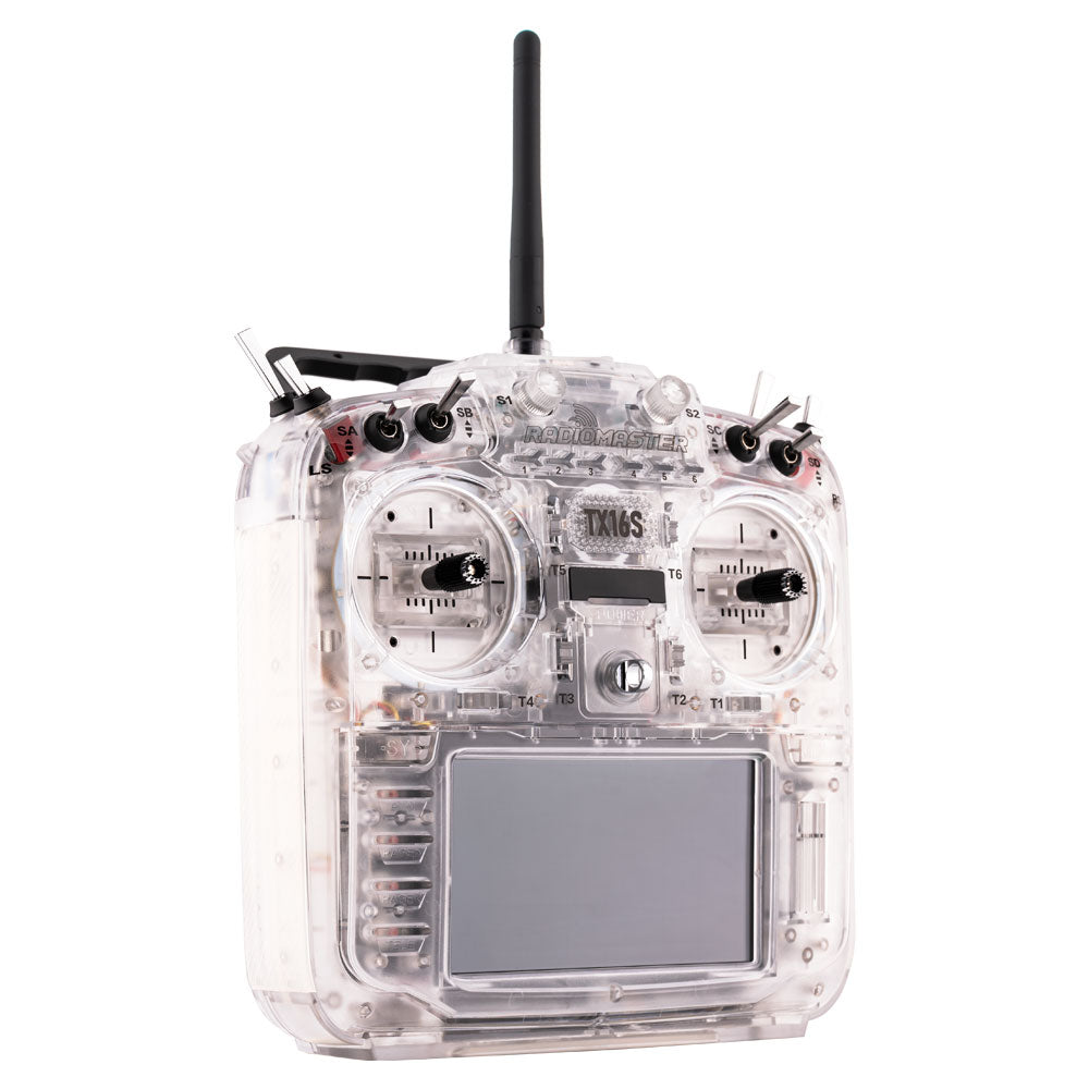 Hot Deal: RadioMaster TX16s MKII Transparent Radio (Batteries Not Included)