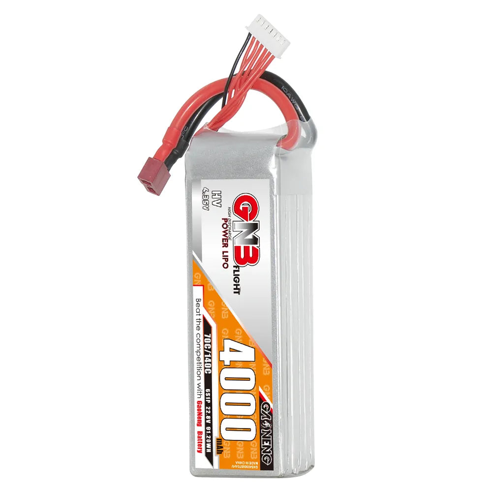 Hot Sale GAONENG GNB 6S 22.8V 4000mAh 70C High - Performance LiPo Battery with T - PLUG