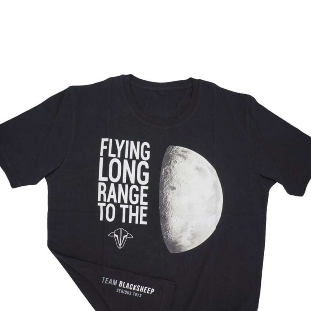 Hot Deal! TBS To The Moon Cotton T-Shirt