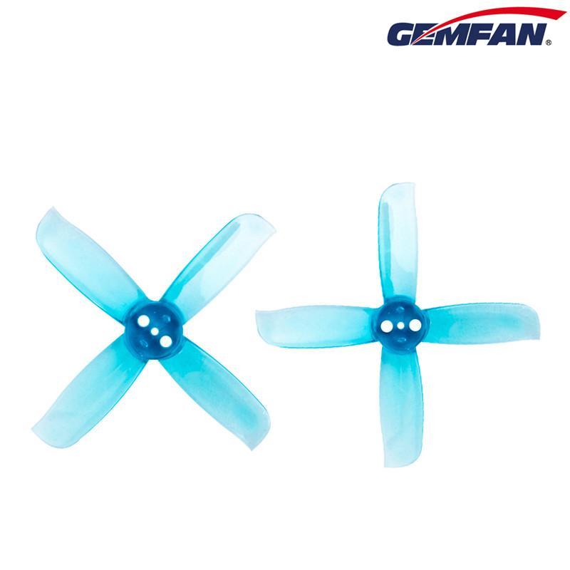 Gemfan Hulkie 2036 4-Blade 3-Hole Propellers Pack (8 Pcs, CW/CCW) - Durable for Racing