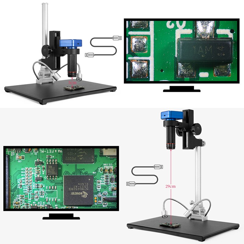 Andonstar AD1605 4K HDMI FHD Digital Microscope Set - Ideal for PCB, SMD, CPU Soldering and Watch Repair
