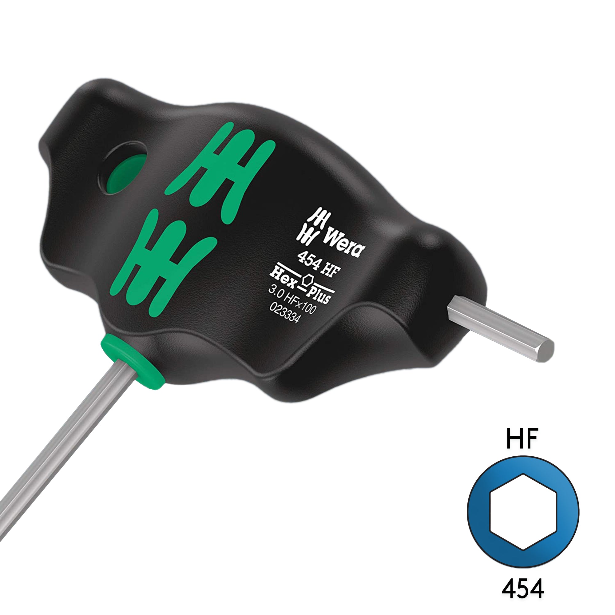 Wera 454 HF 3mm x 100mm T Handle Hex Screw Driver - High - Quality Tool on Sale
