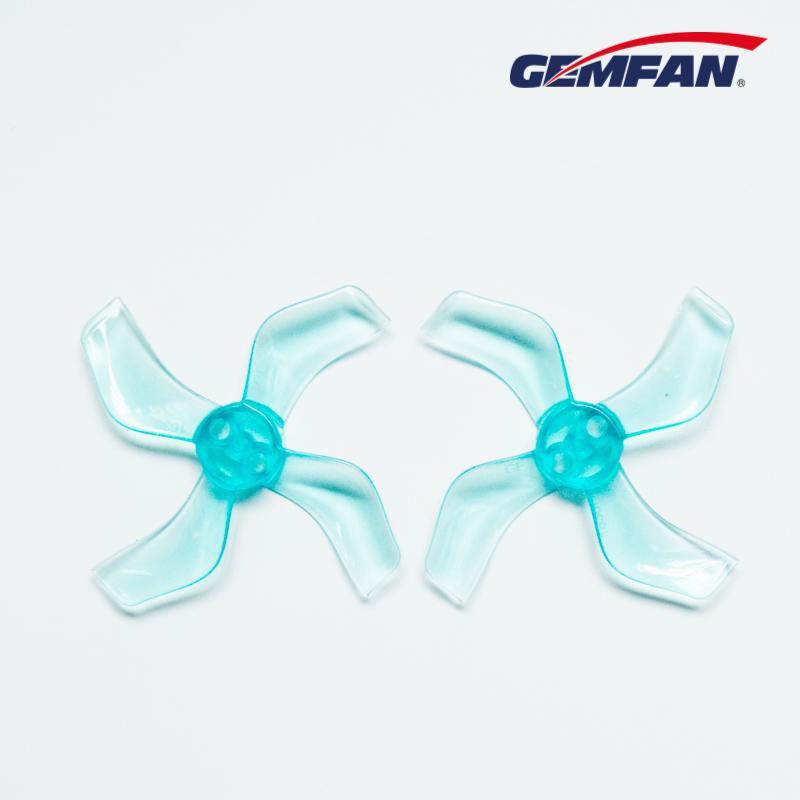 Gemfan 1636-4 40mm 4-Blade Whoop Propeller 1mm Shaft T-Mount (4CW + 4CCW) - Ideal for Racing!