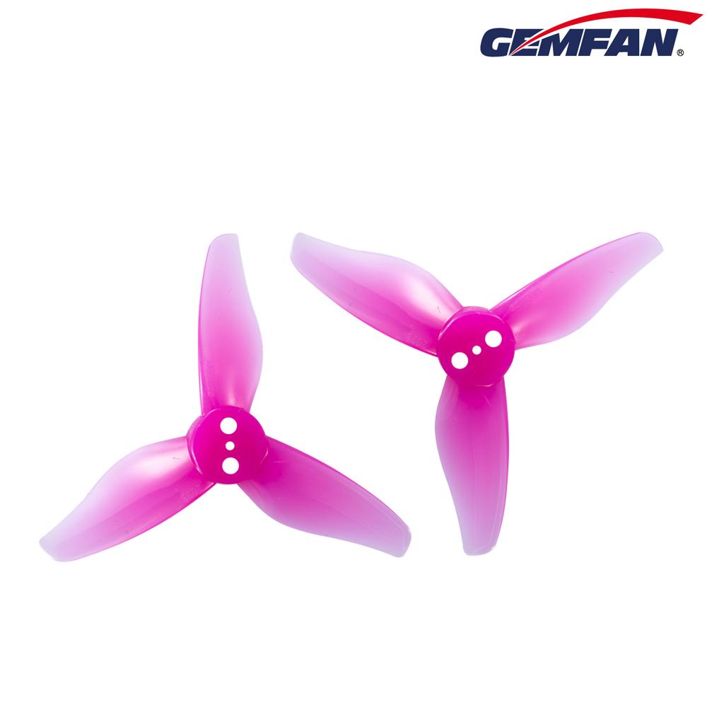 Gemfan 2023 Flash Tri - Blade 1mm Shaft Propellers: 4CW + 4CCW, Durable & Efficient