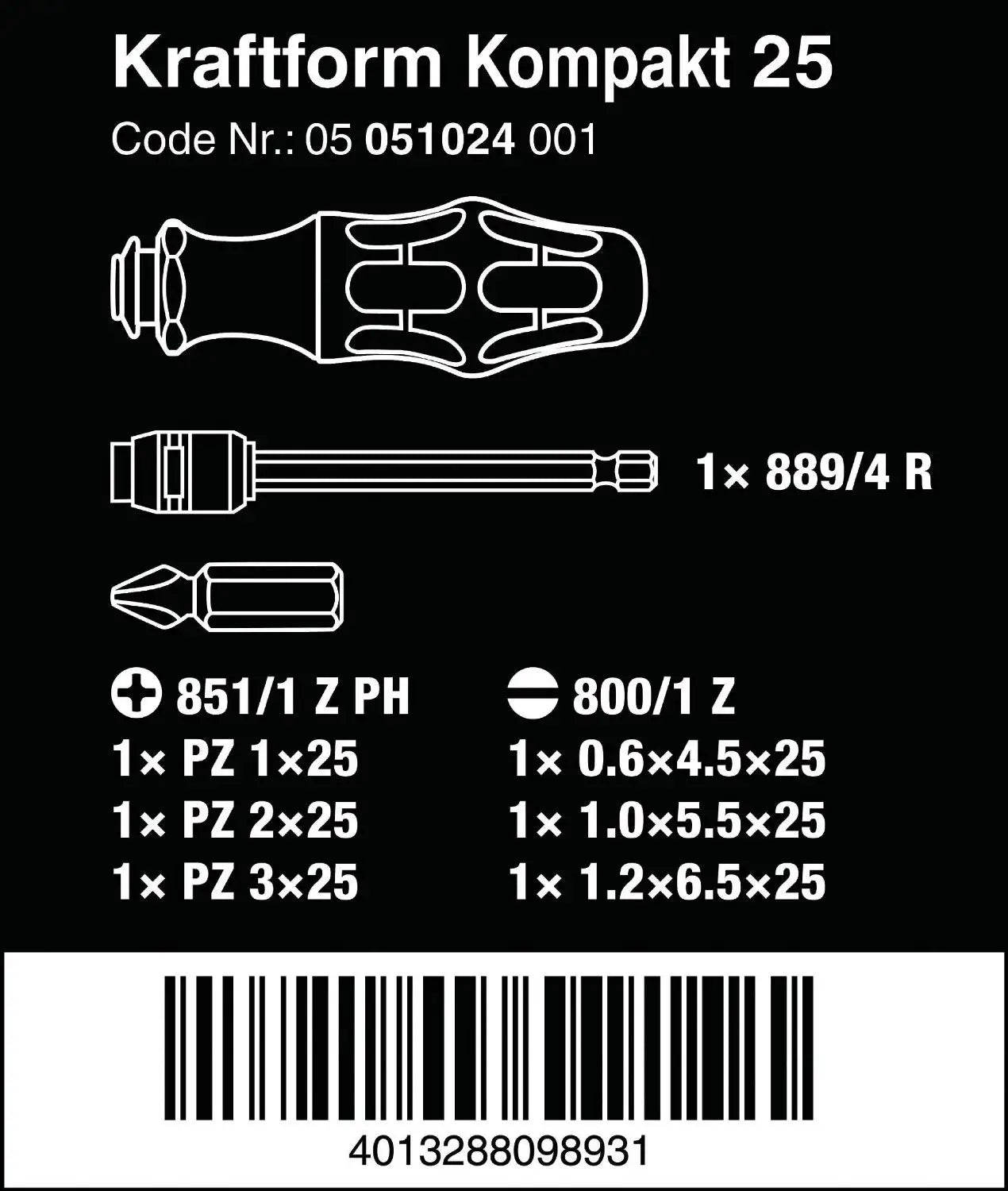 Get Your Hands on the Promotional Wera Kraftform Screwdriver and Bit Set for Australian Users
