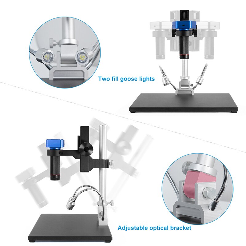 Andonstar AD1605 4K HDMI FHD Digital Microscope Set - Ideal for PCB, SMD, CPU Soldering and Watch Repair