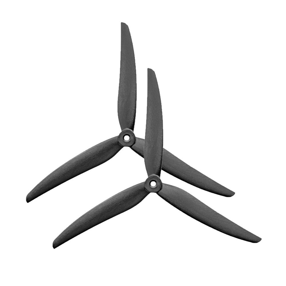 Gemfan CL Cinelifter 9045 3-Blade Carbon Nylon Propellers (1CW+1CCW) - Ideal for Cinematic Shots