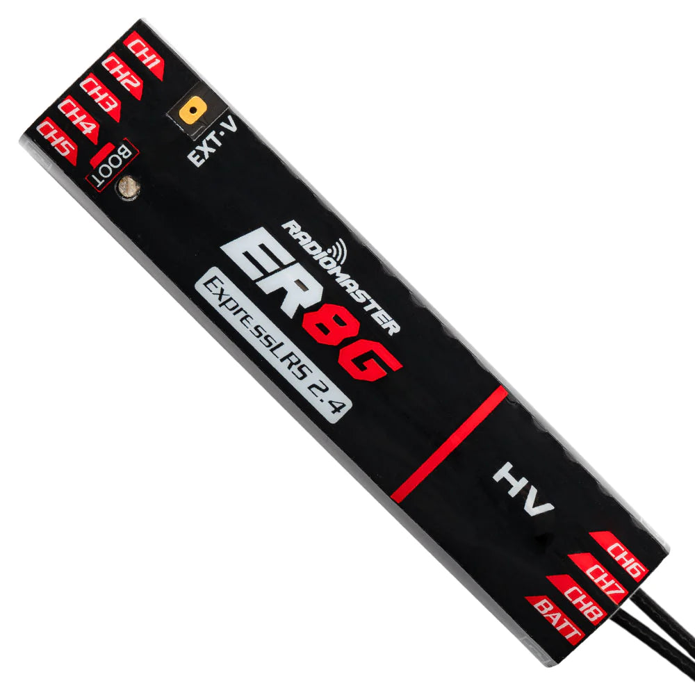 RadioMaster ER8G & ER8GV 2.4GHz ELRS High - Performance PWM Receivers
