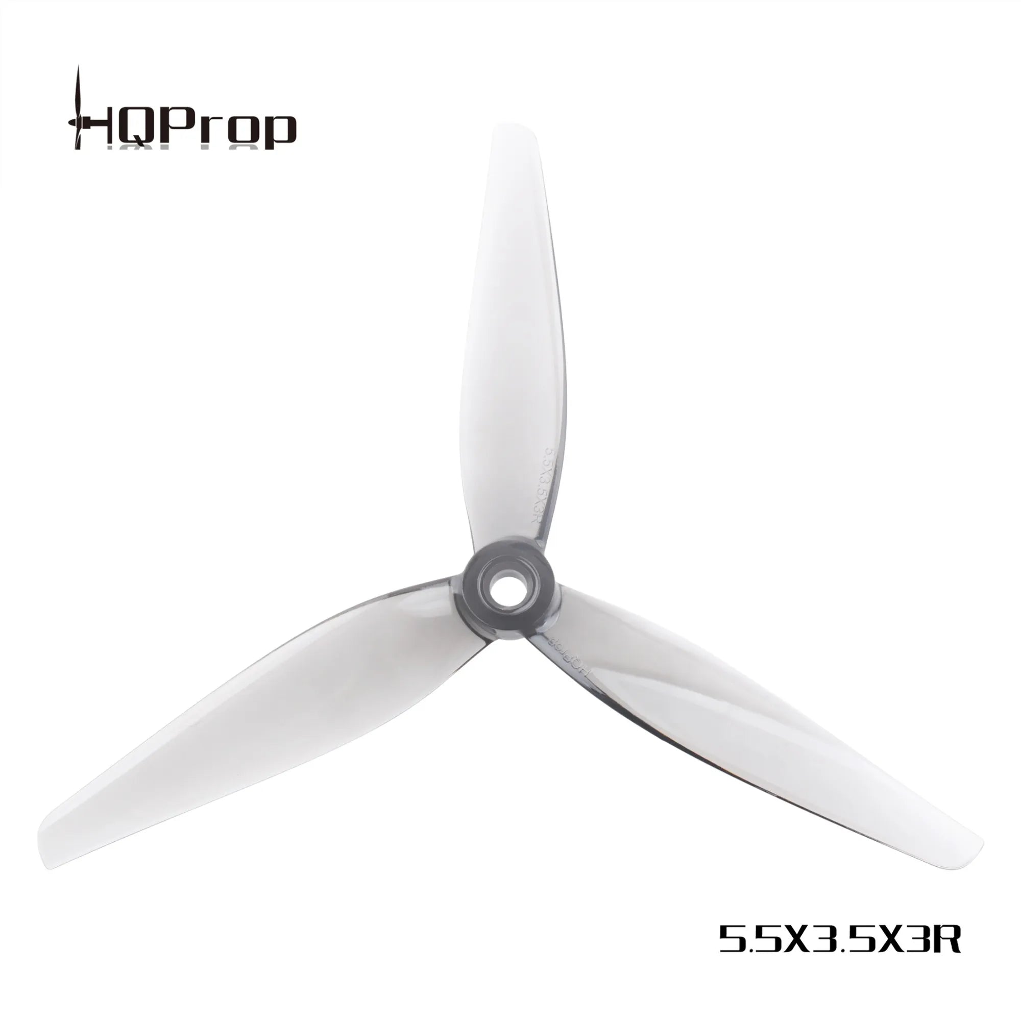 HQProp 5.5-Inch 3-Blade V2 Propellers (2 CW + 2 CCW)