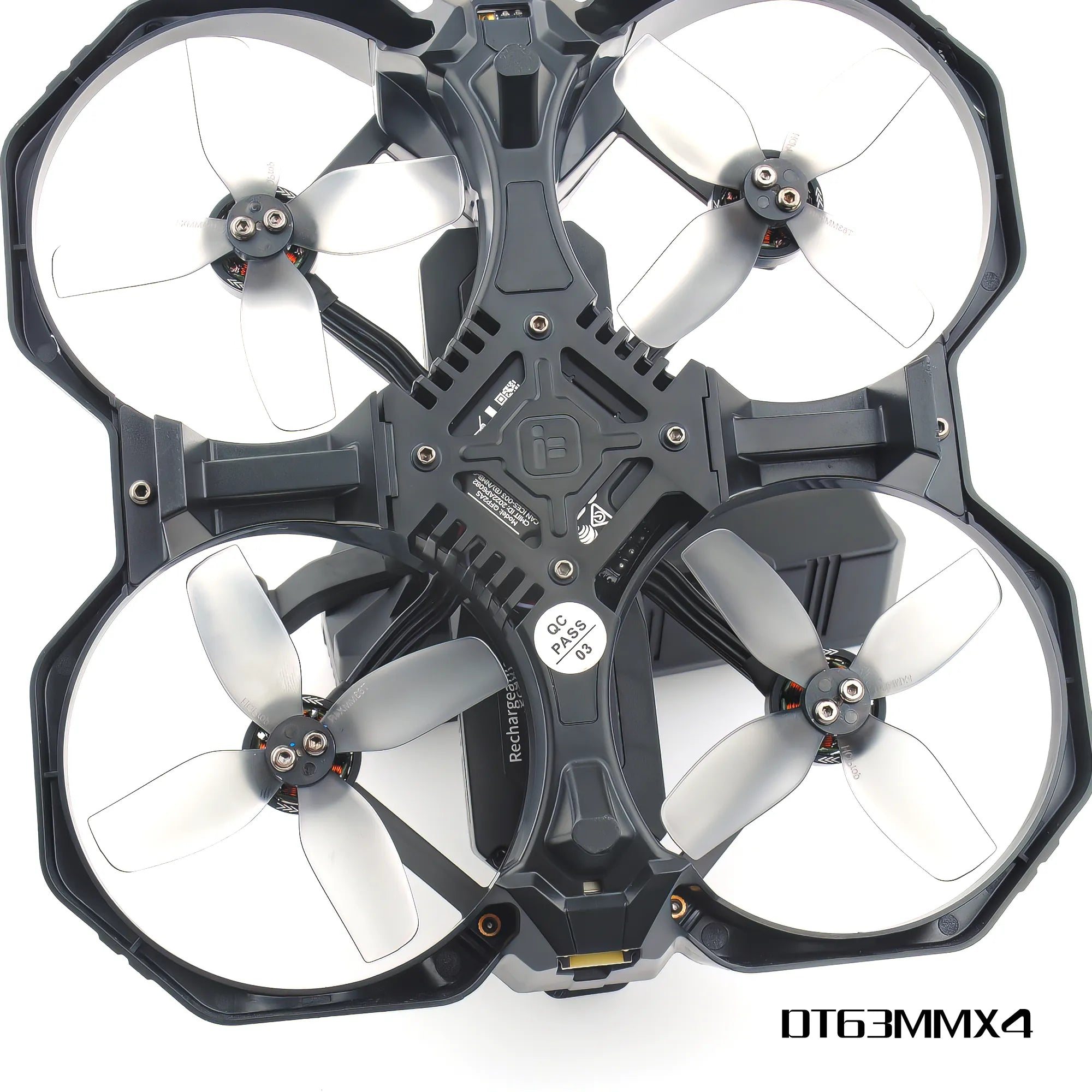 Get HQProp DT63MM V2 Grey Propellers (2 CW + 2 CCW) Now!