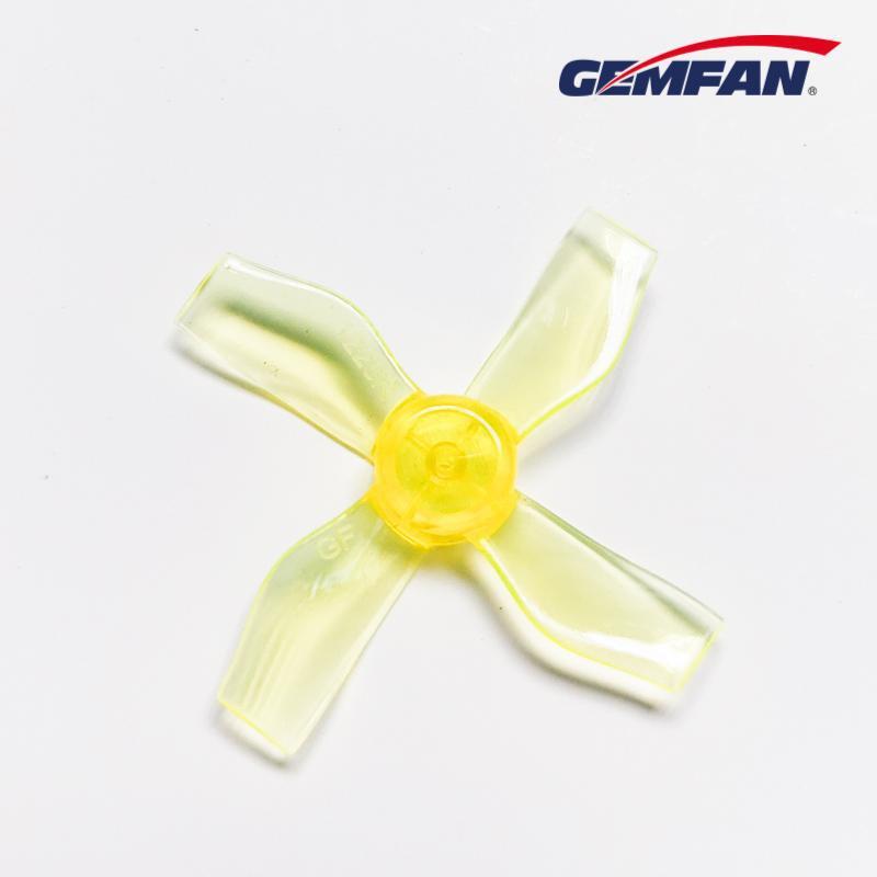 Gemfan 1220-4 31mm 1.2 4-Blade Racing Whoop Propellers with 1mm Shaft (4CW + 4CCW) - Great for Micro Drones