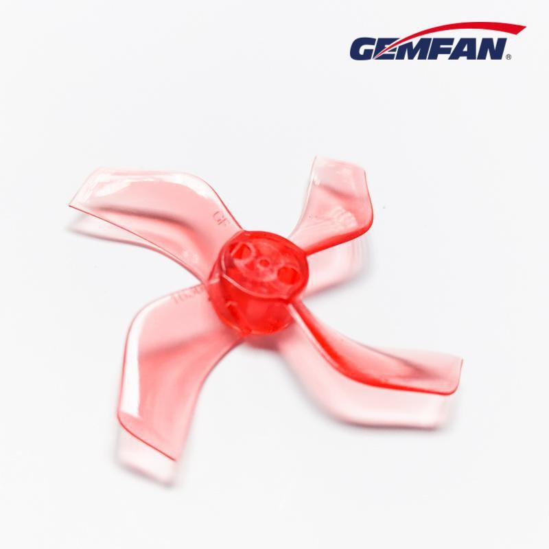 Gemfan 1636-4 40mm 4-Blade Whoop Propeller 1mm Shaft T-Mount (4CW + 4CCW) - Ideal for Racing!