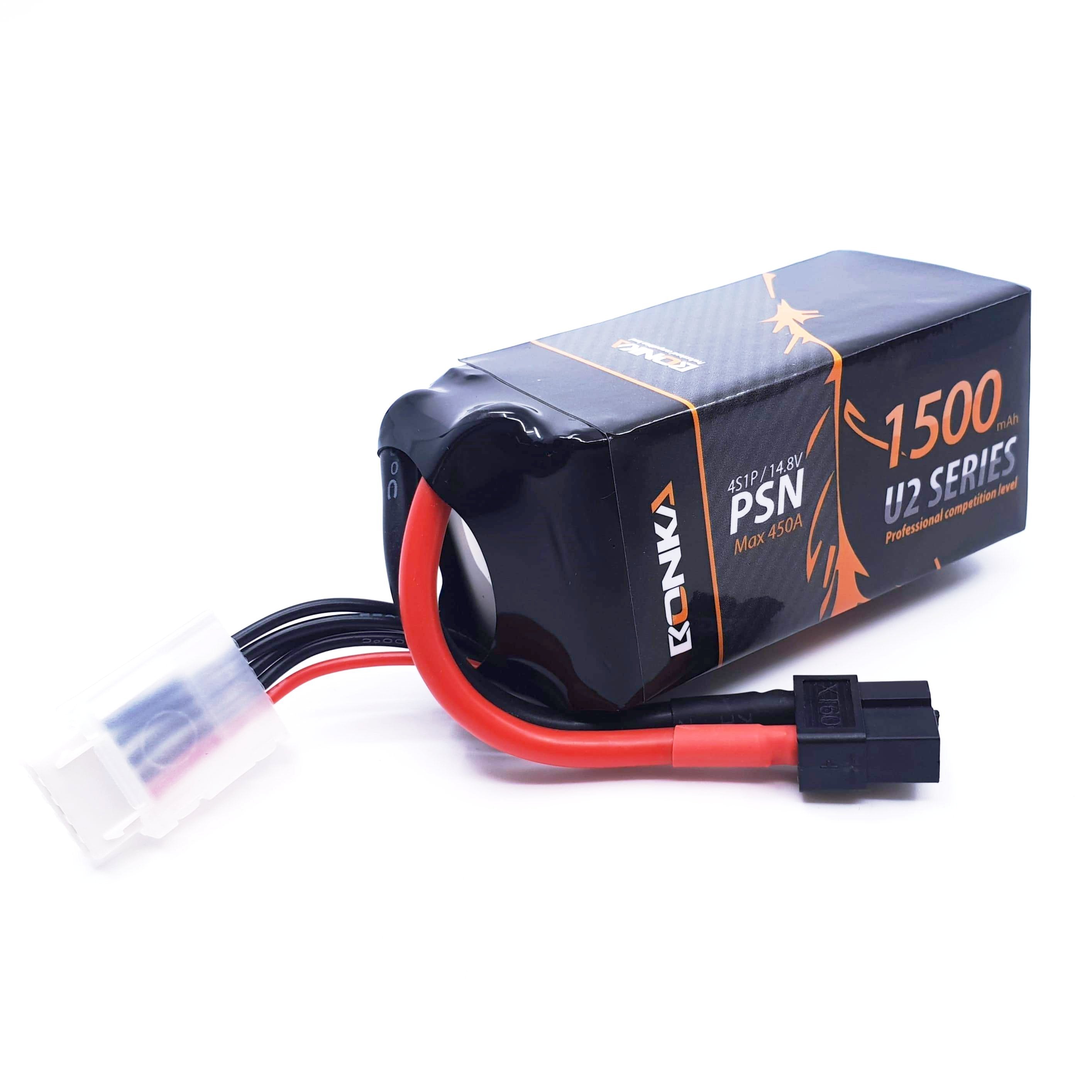 Bonka 1500mAh 4S XT60 Lipo Battery - Ideal for Mini Quads, Great Reliability!