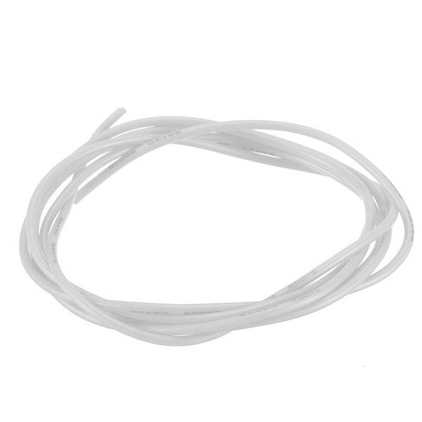 1-Metre White 22AWG Soft Silicone Heat-Resistant Wire